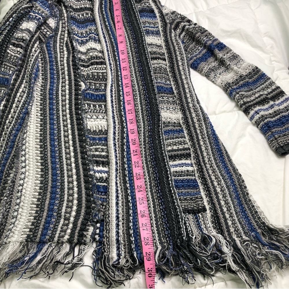 Nic + Zoe Open Front Knit Cardigan Sweater - Picture 6 of 7